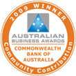 Australian Business Awards 2009 Winner Community Contribution