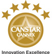 Canstar Cannex Innovation Excellence Award logo