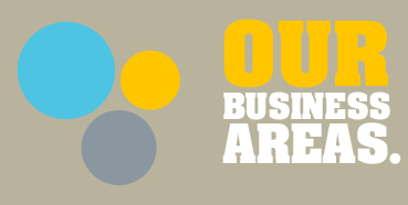 OUR BUSINESS AREAS.