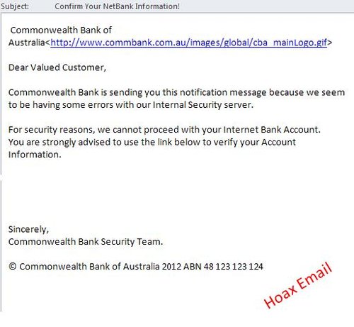 example of a hoax email