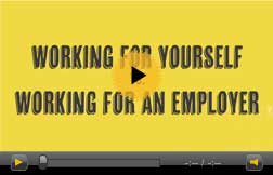 Workign for yourself vs working for somebody else