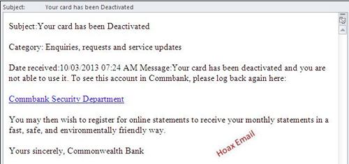 example of a hoax email