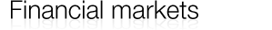 Financial markets