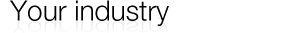 Your industry