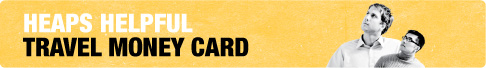 Heaps Helpful Travel Money Card