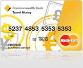 Travel money card