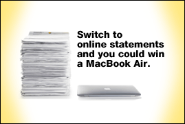 Switch to online statements