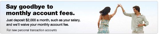 Say goodbye to monthly account fees