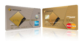 Gold Awards credit card Gold Awards credit card