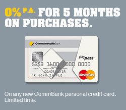 Low fee credit card offer