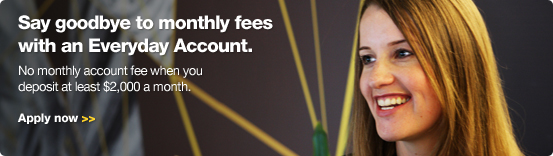 Bank accounts special offers