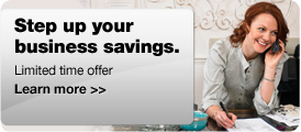 Business savings offer