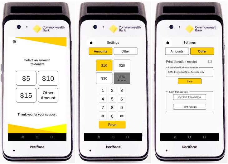 Example of the new Smart Giving app functionality