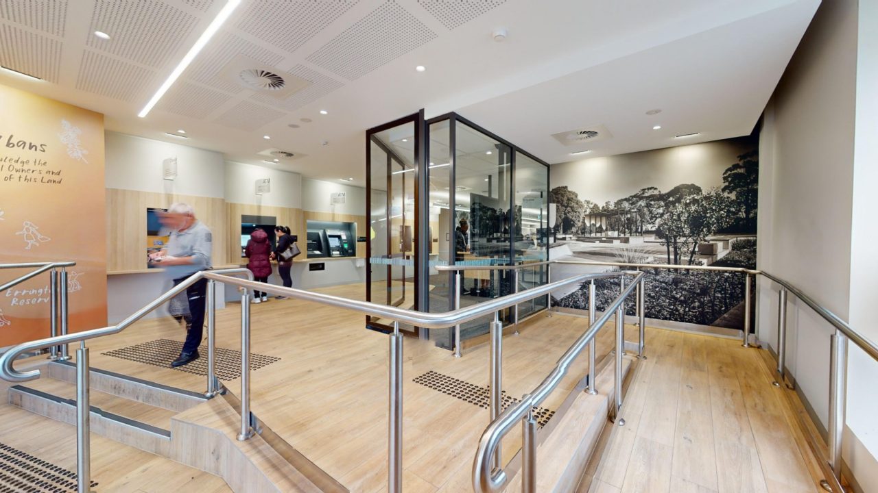 Inside CBA's refurbished St Albans branch