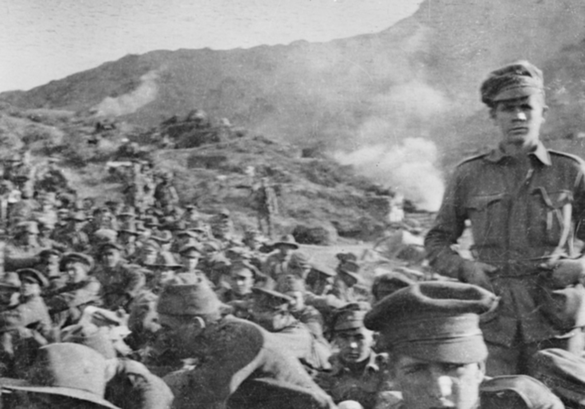 Australian soldiers at Gallipoli. Picture: Australian War Memorial