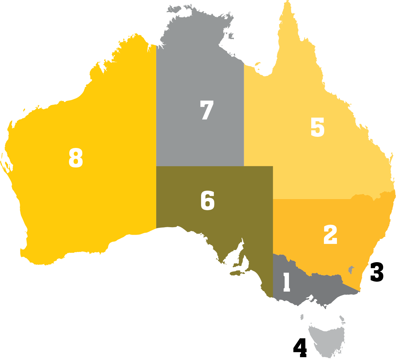 Australian map