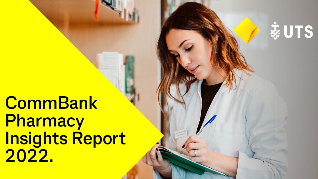 Image of "CommBank Pharmacy Insights Report 2022"