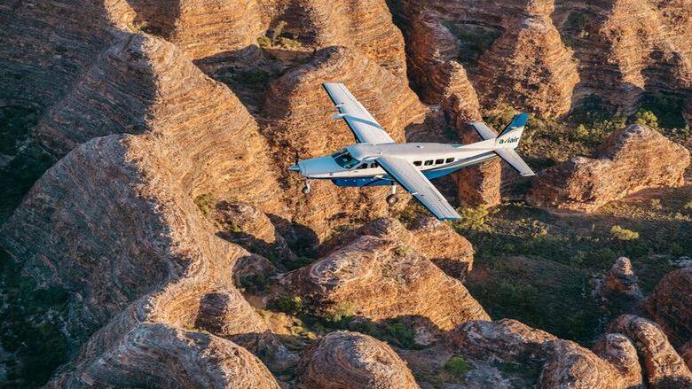 HMC plane flying in regional WA