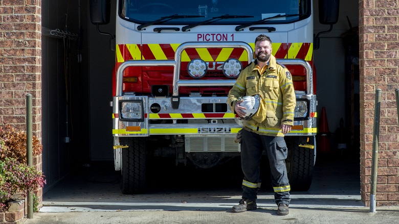Picton firefighter