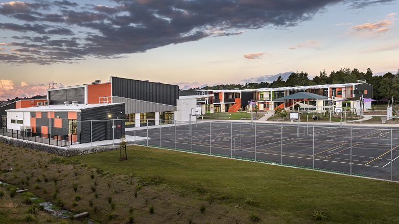 A school in New Zealand 