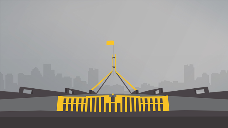 illustration of parliament house