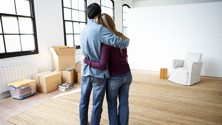 couple in home