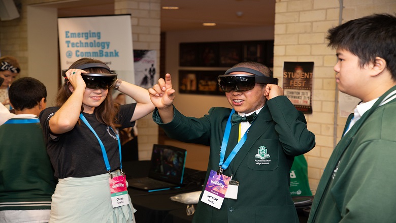 Students at CommBank Wired for Wonder 2018