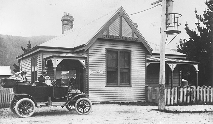 Huonville post office 1913