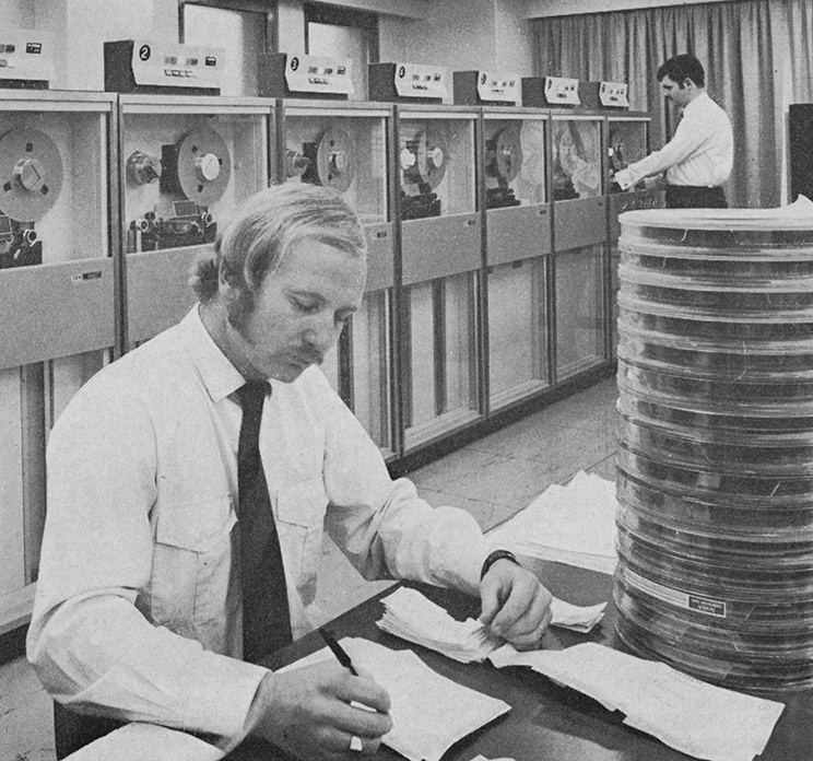 Computer centre 1971