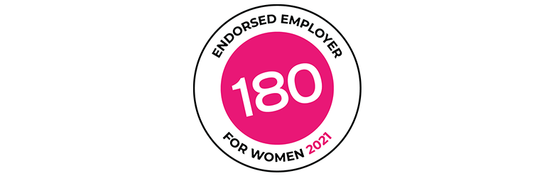 180 Endorsed Employer for Women 2021