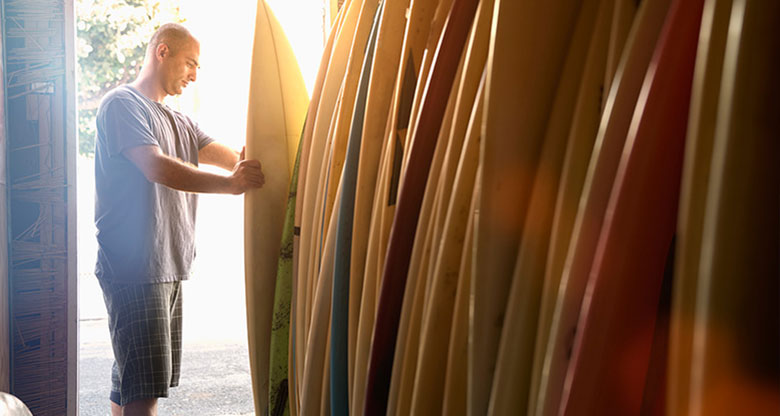 work-life balance surf