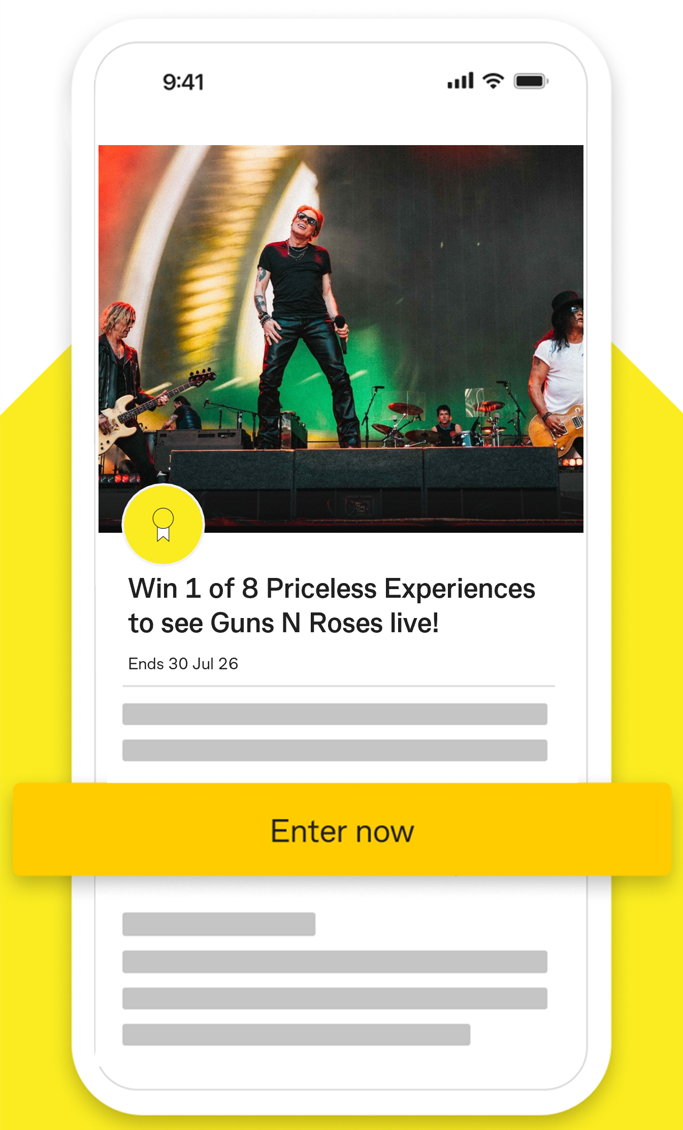 Commbank Merch CommBank Yello x Guns N Roses Competition 2026