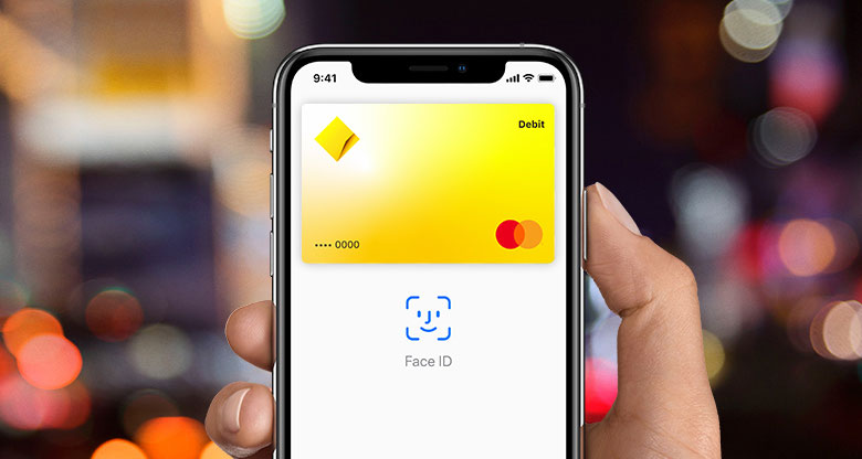 Customer using Apple Pay