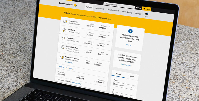 Digital Banking - Commbank