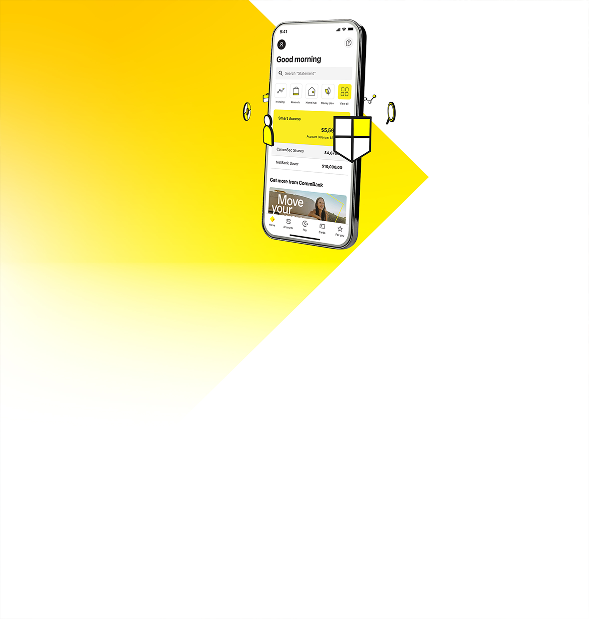 CommBank app - CommBank mobile phone app