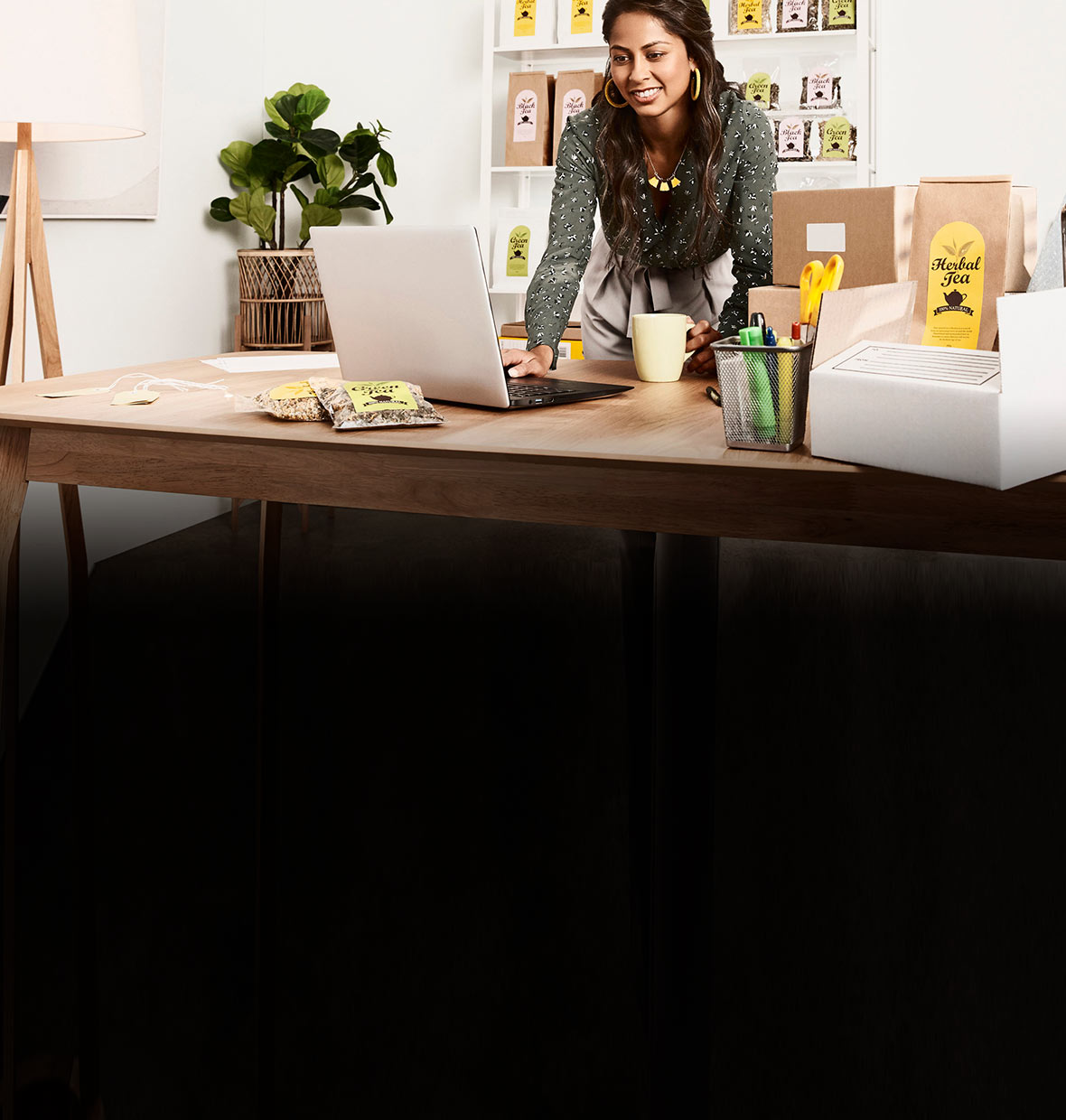 small business owner on the phone
