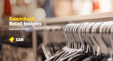 Shopper looking at groceries