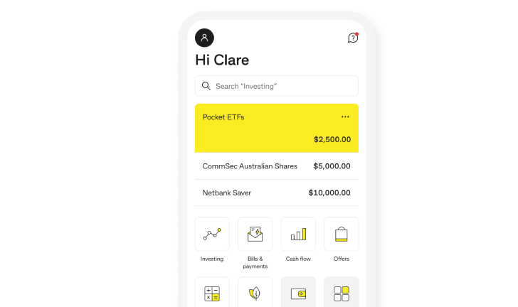 Invest in Shares, Managed Funds and Pocket ETF Investments – CommBank App