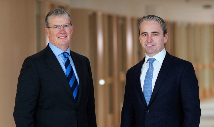 Paul O'Malley (Chair) and Matt Comyn (CEO)