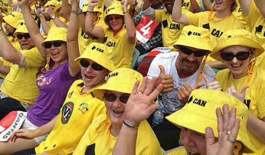 cricket fans