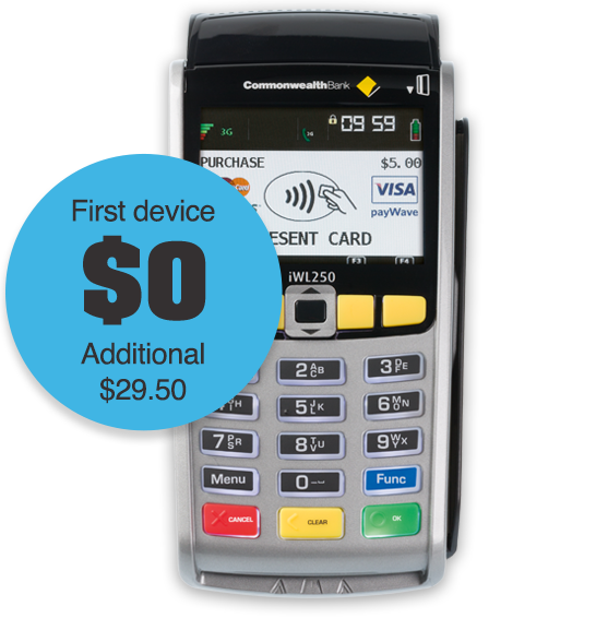 Merchant Services EFTPOS on the go CommBank