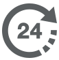 24/7 up-time