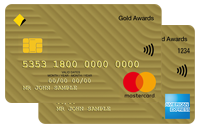 Gold awards credit card