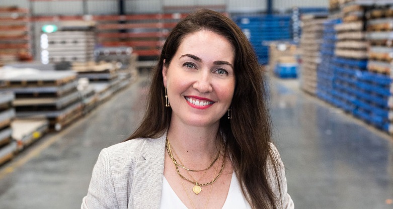 Cecily McGuckin, Chief Executive Officer of Queensland Steel & Sheet
