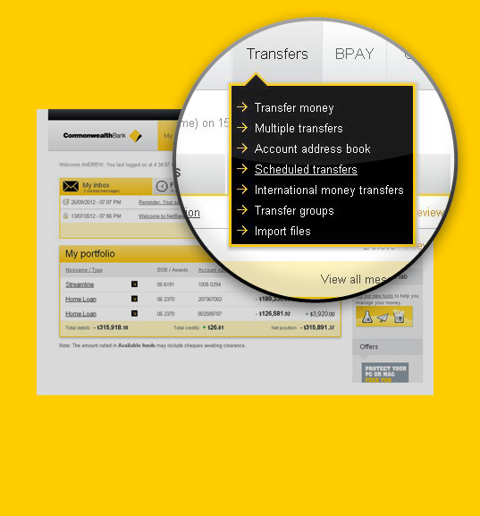 Account set up help Deposits Commonwealth Bank Group