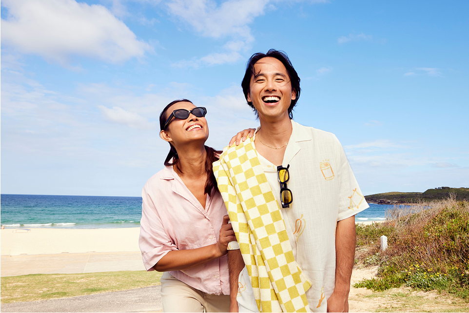 Sydney's iconic Harbour Bridge and the Opera House