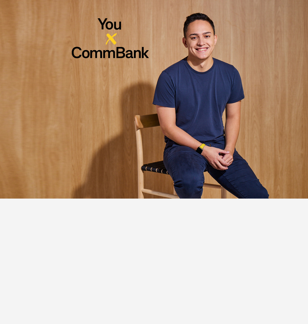 Employees sitting outside for meeting